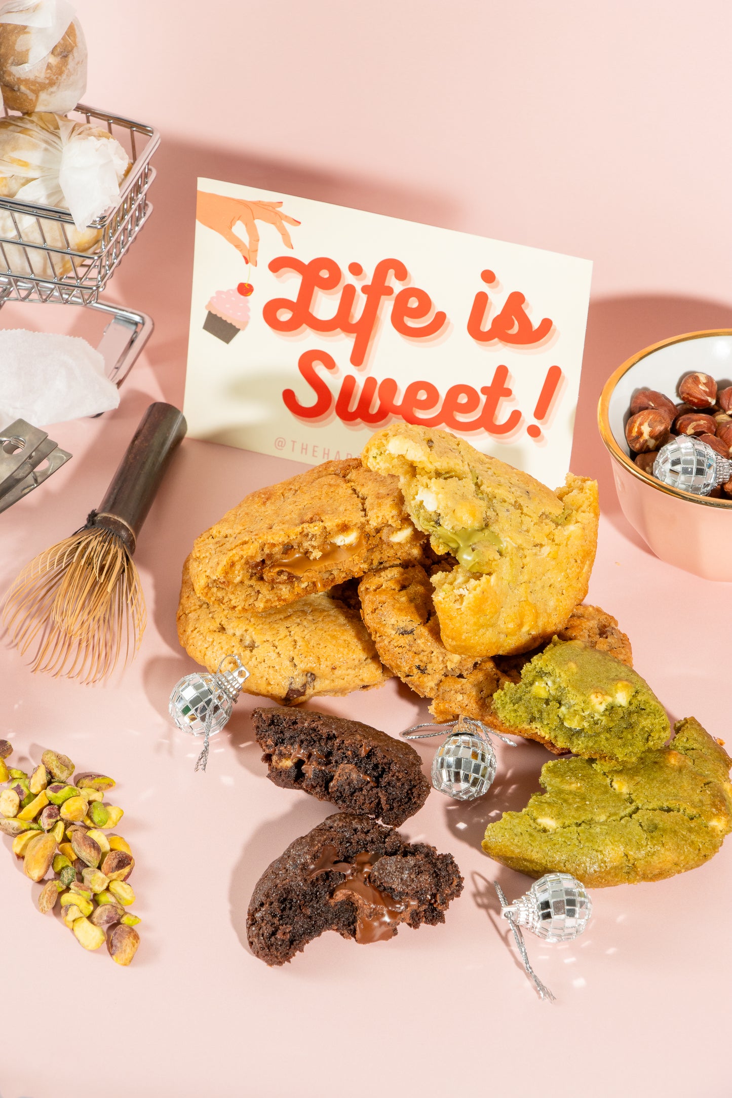 Stuffed Cookie Dough Balls | Ready to bake XL | THE HAPPY BAKERY CO.