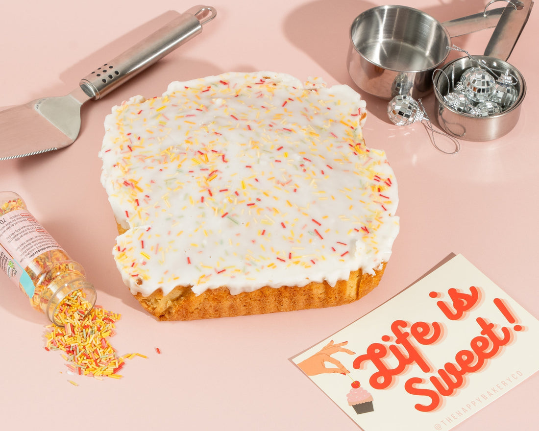 Celebrate Every Occasion with Our Nostalgic Old School Sprinkle Cake 🎉