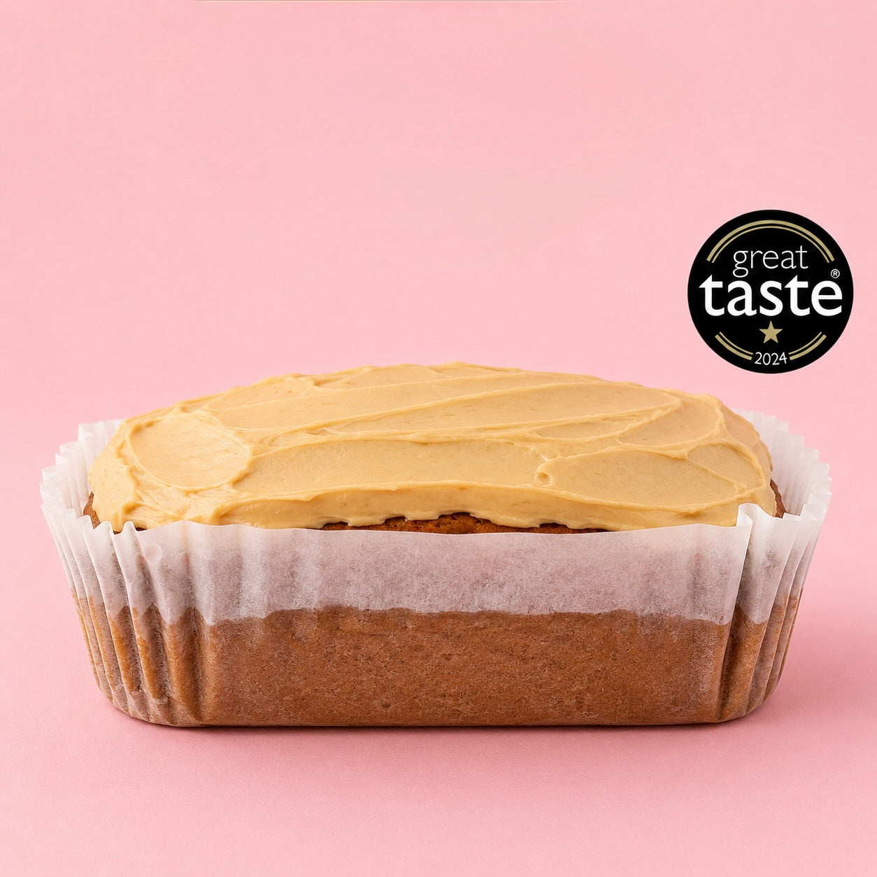 Homemade Banana Bread Loaf | Great Taste Award Winning | Walnut & butterscotch frosting | THE HAPPY BAKERY CO.