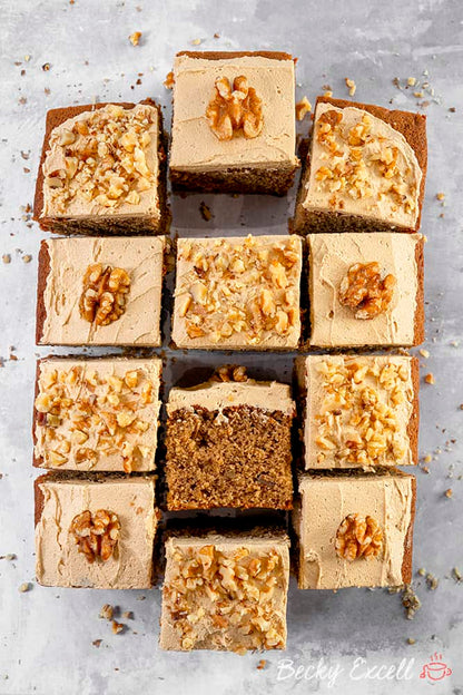 Homemade Banana Bread Loaf | Great Taste Award Winning | Walnut & butterscotch frosting | THE HAPPY BAKERY CO.