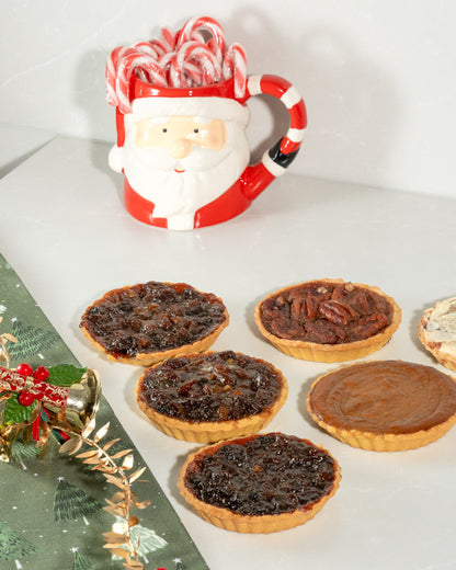 Luxury Mince Pie Trio Gift Box - Alcohol Free & Vegetarian  - Winter Postal Treat box